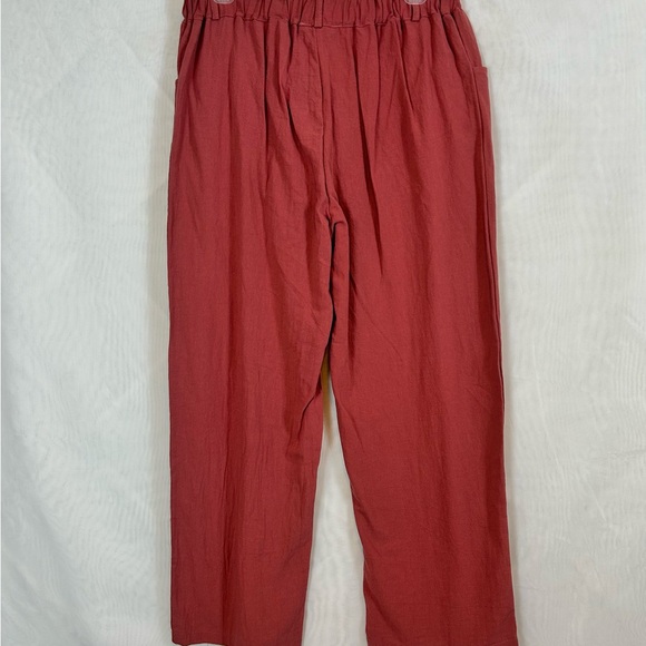 NEW Women’s Casual Light Crop Pants / Size large - Picture 6 of 9
